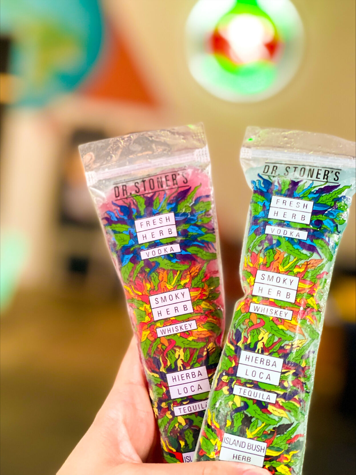 Frozen boozie pops at Tang & Biscuit